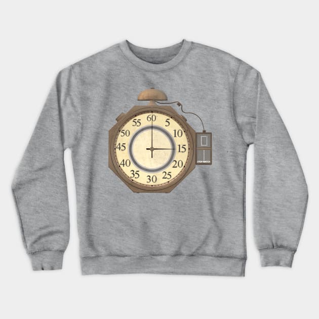 Pool clock Crewneck Sweatshirt by MOUKI